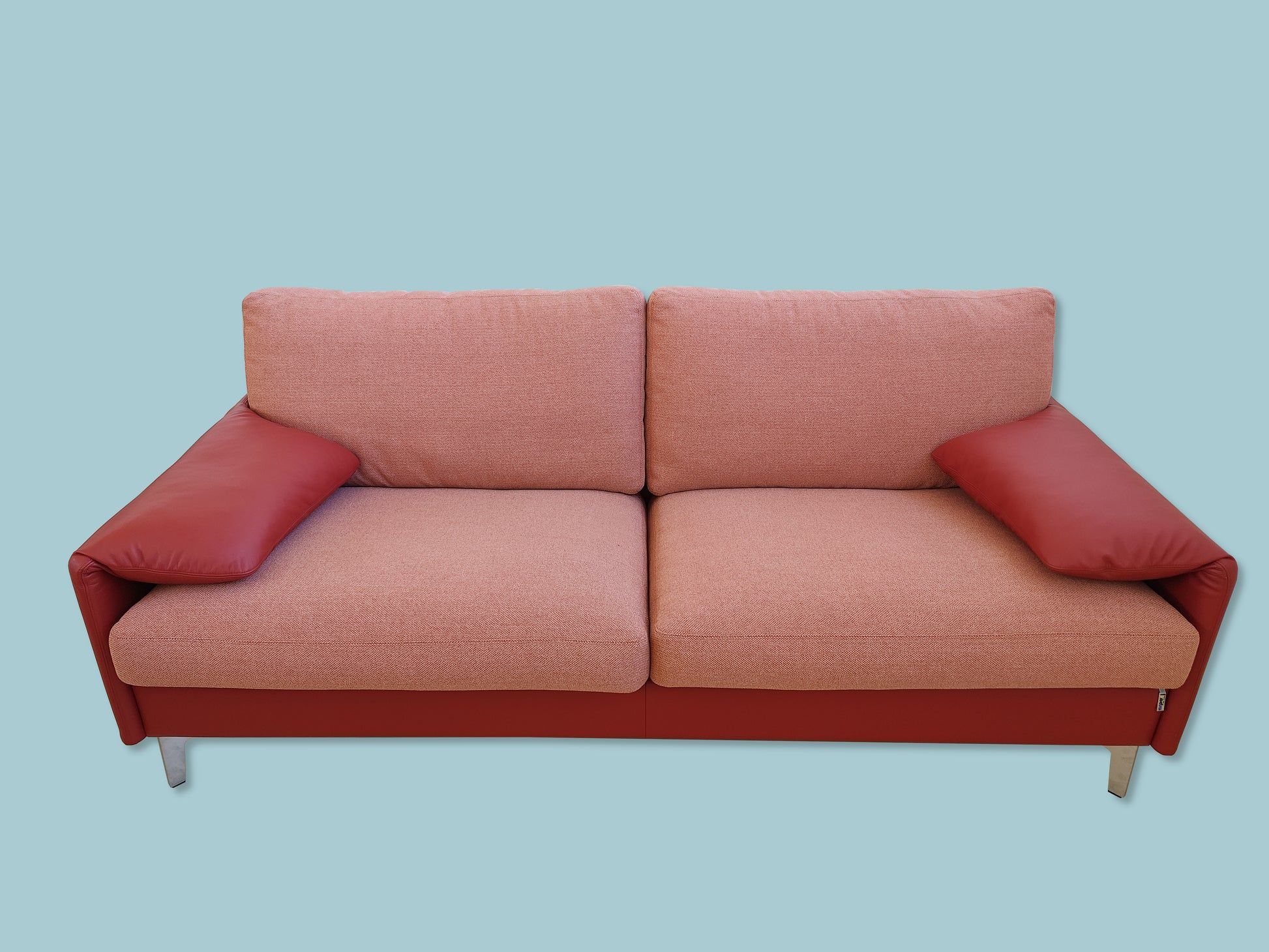 CL880 Sofa in Leder/Stoff Bezug