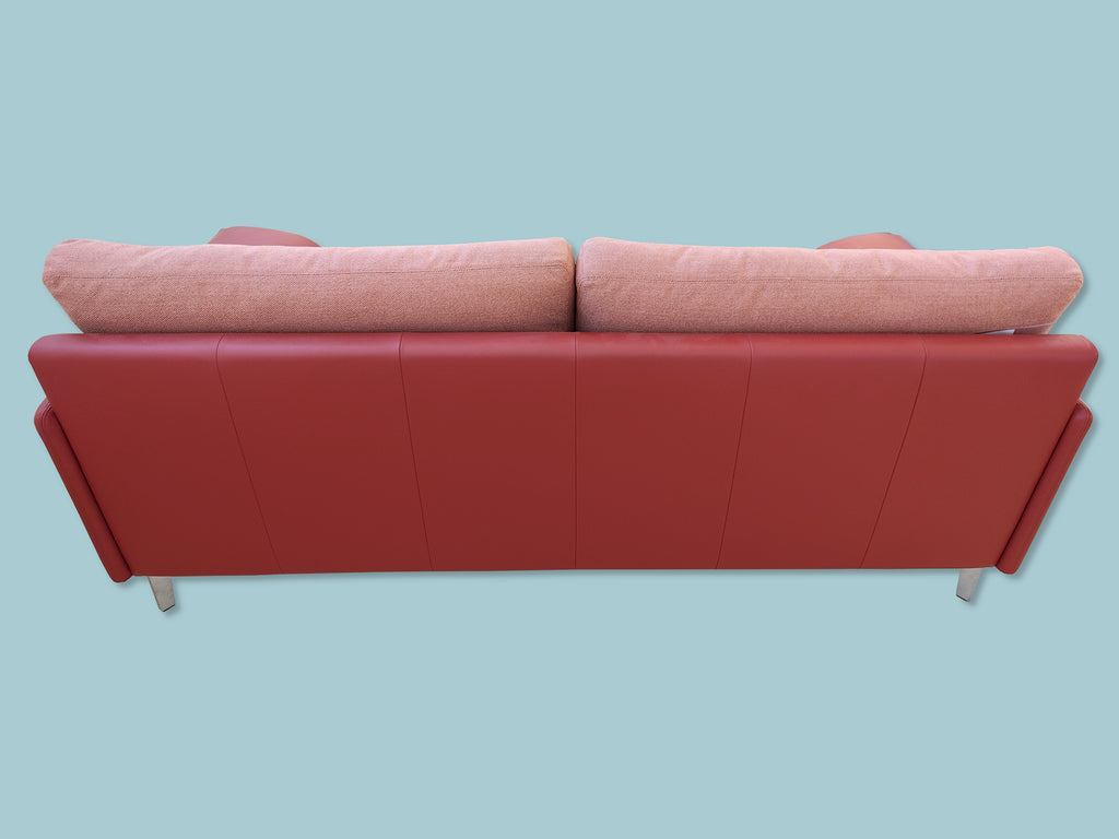 CL880 Sofa in Leder/Stoff Bezug