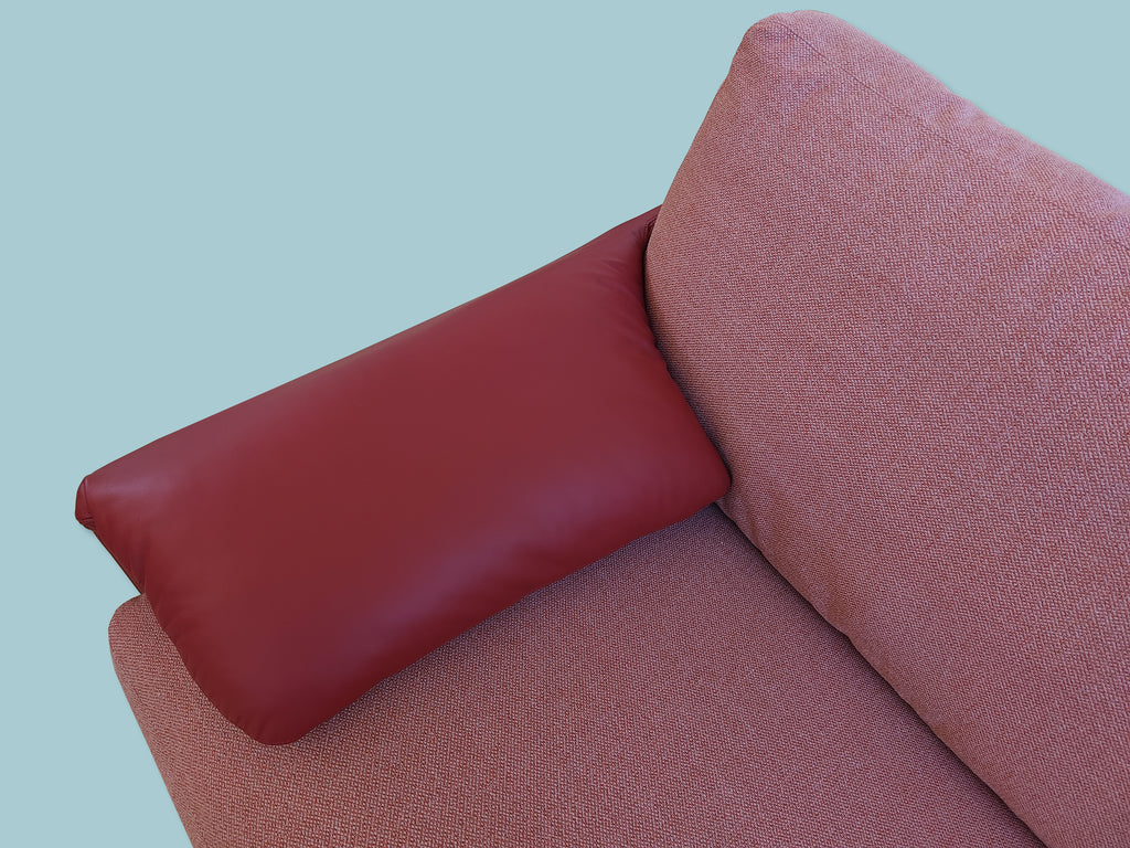 CL880 Sofa in Leder/Stoff Bezug