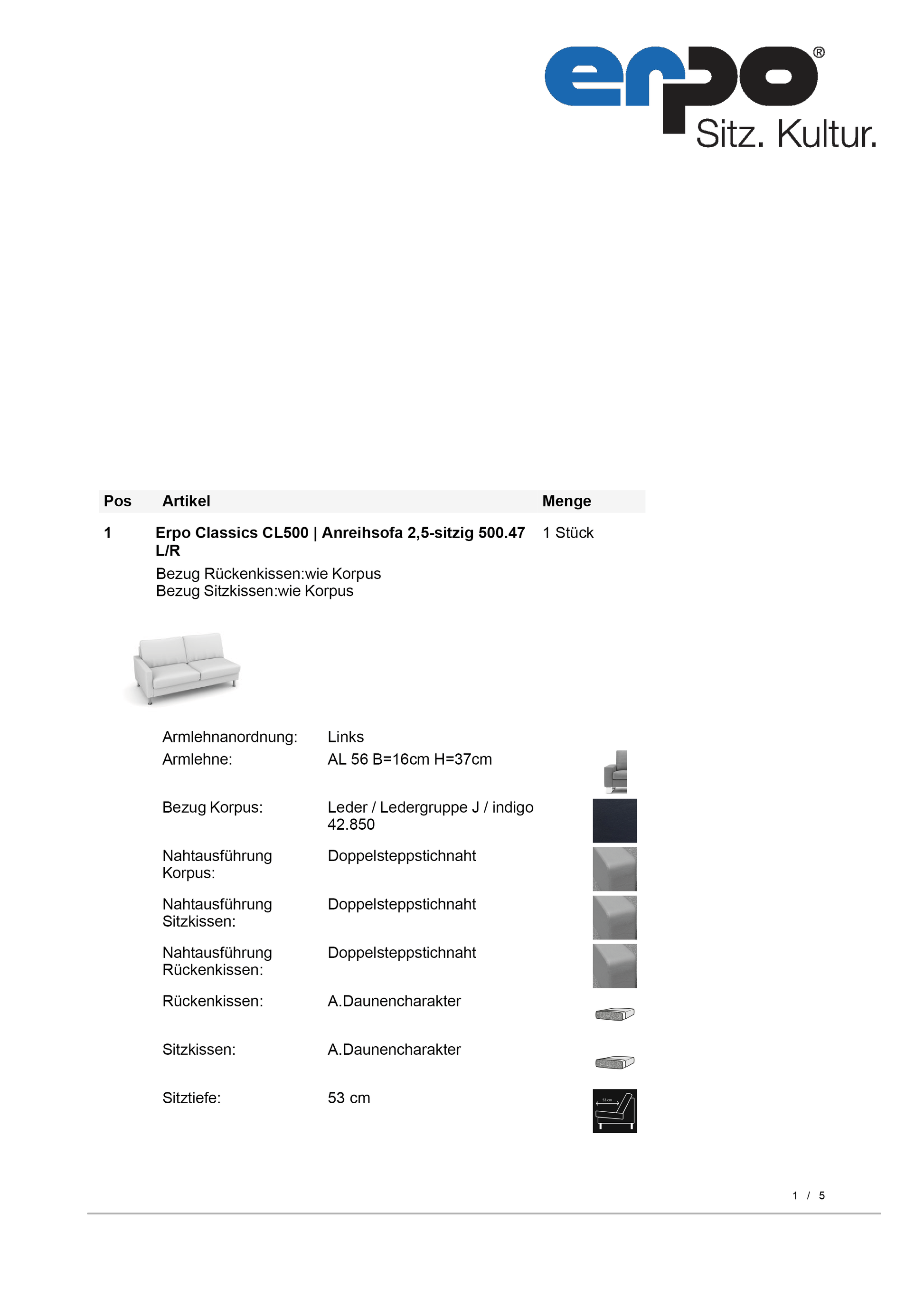 CL500 Sitzgruppe