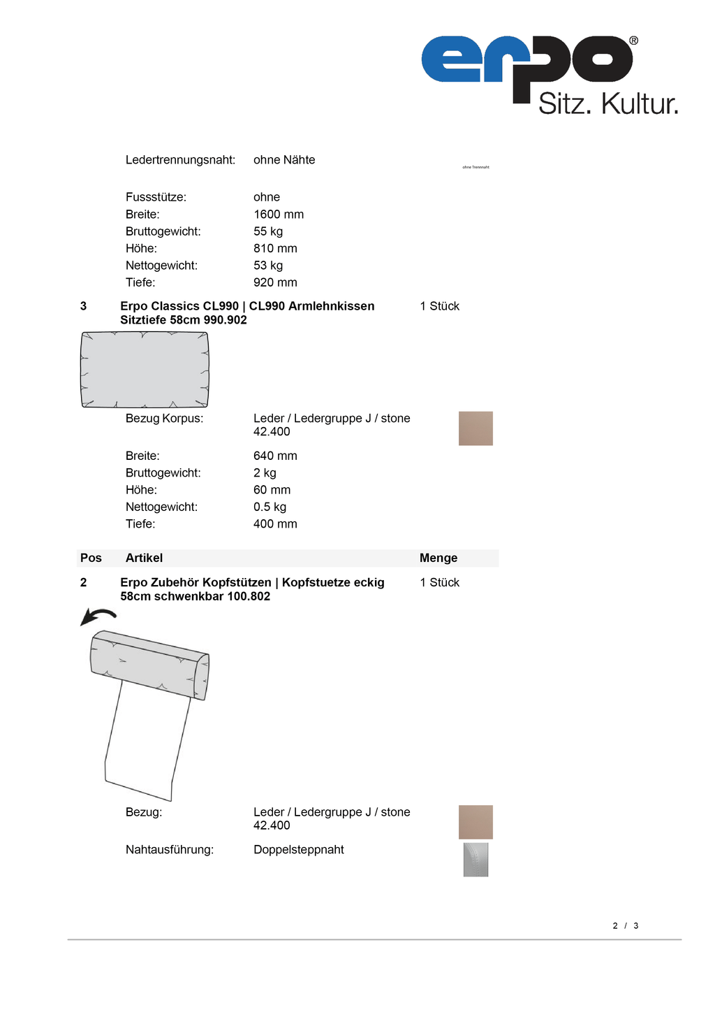 CL990 Sofa