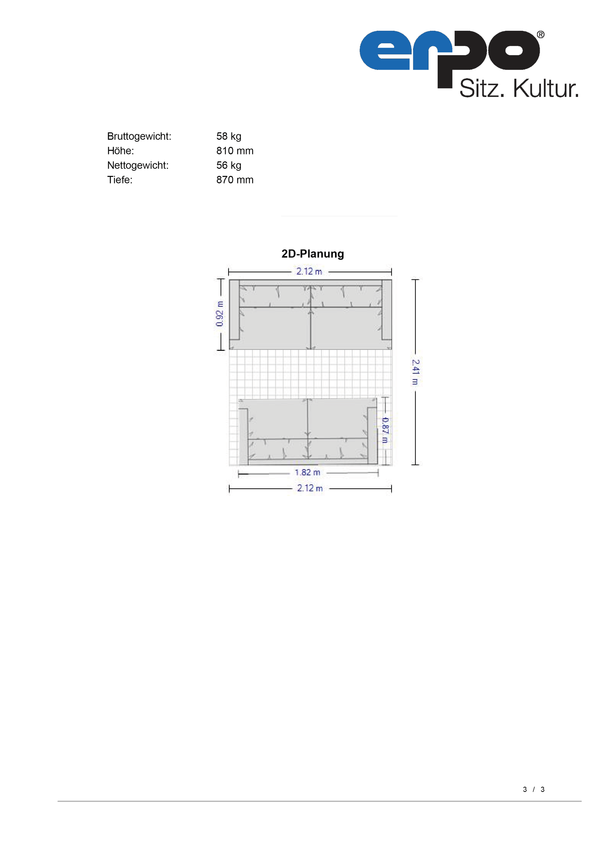 CL740 Sofagruppe