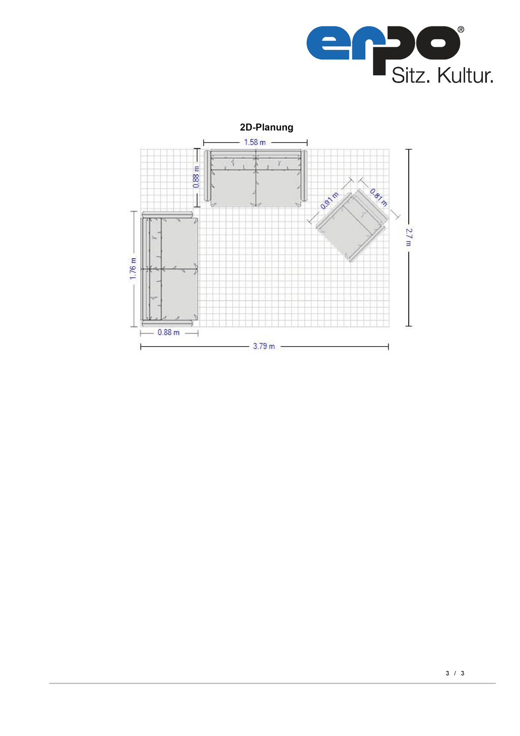 ER180 Porto Sitzgruppe