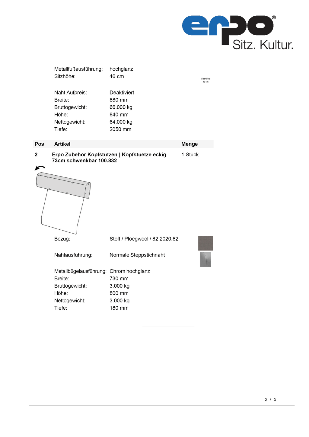 CL500 Eckabschlusselement einzeln
