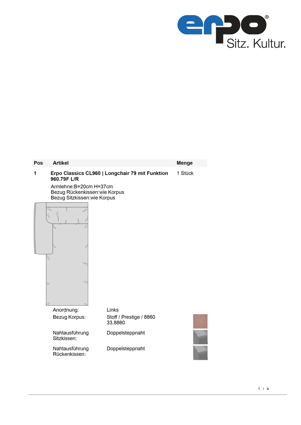 CL960 Sitzgruppe