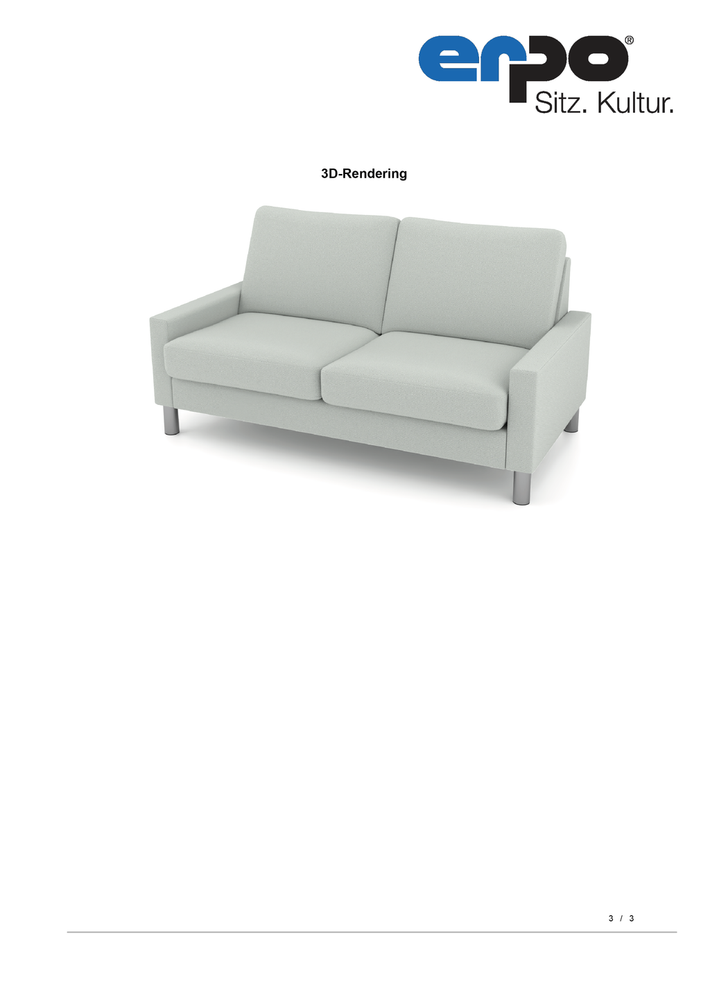 CL500 Einzelsofa
